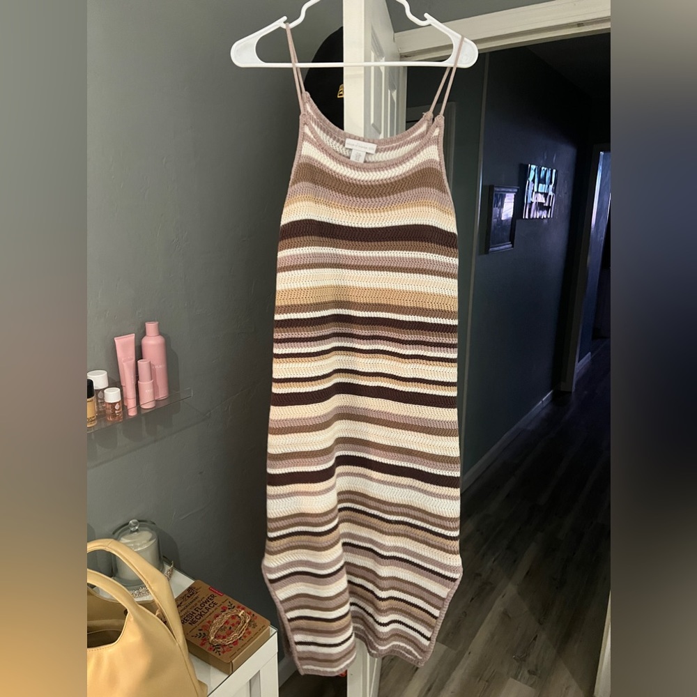 Knitted Dress w/ slit